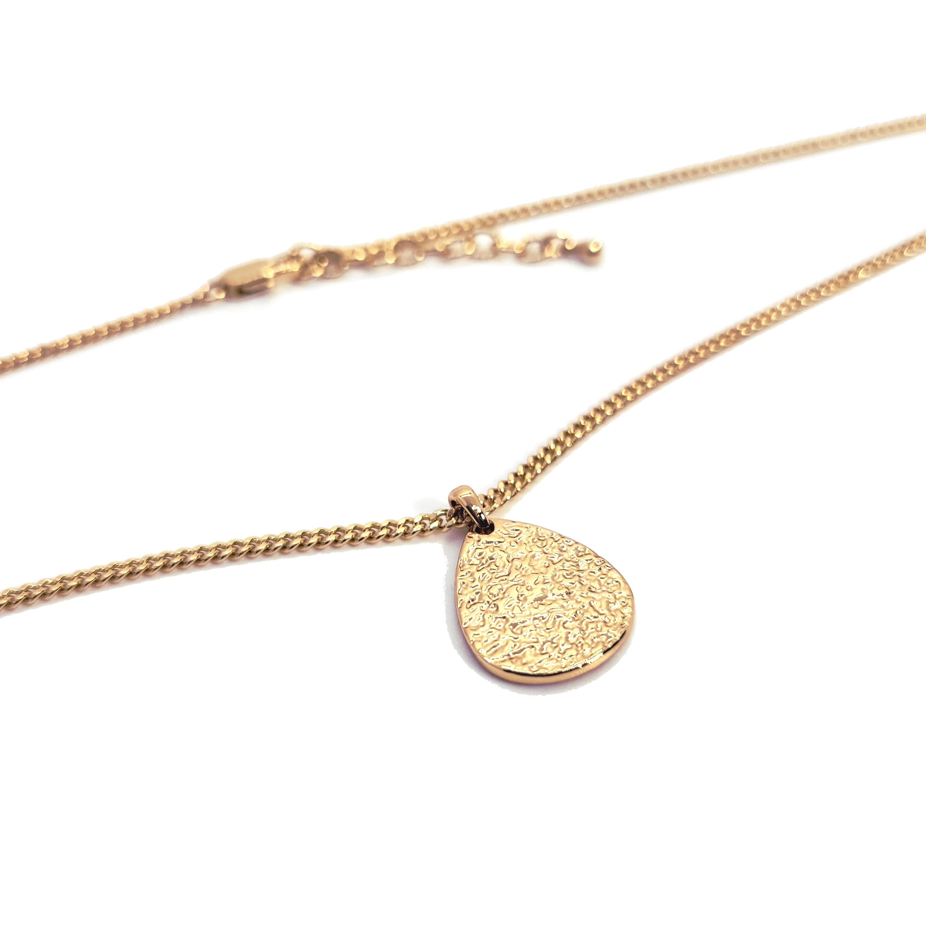 Teardrop Coin Necklace